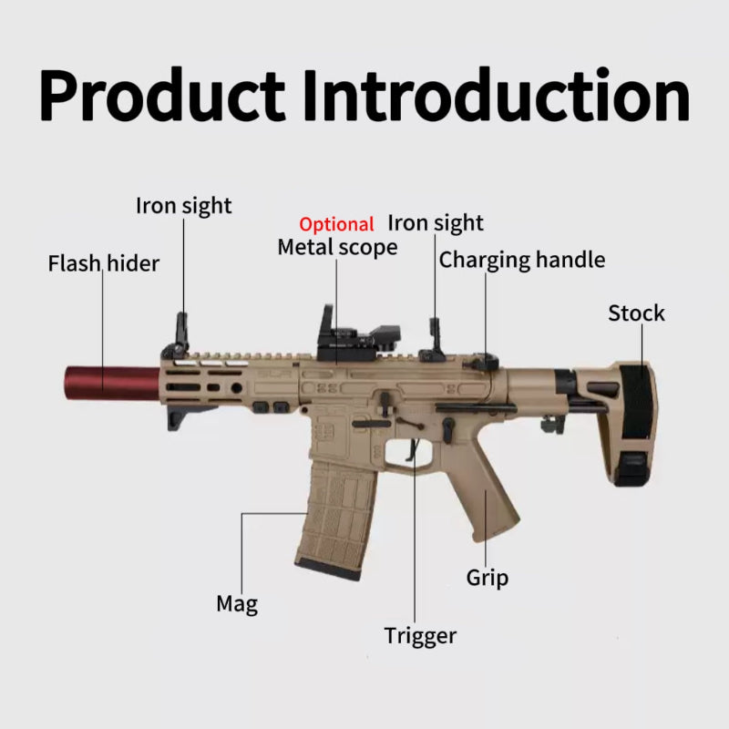 Jingji V4 SLR Gel Blaster Rifle