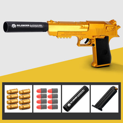 KLH Desert Eagle Gold Nerf Pistol