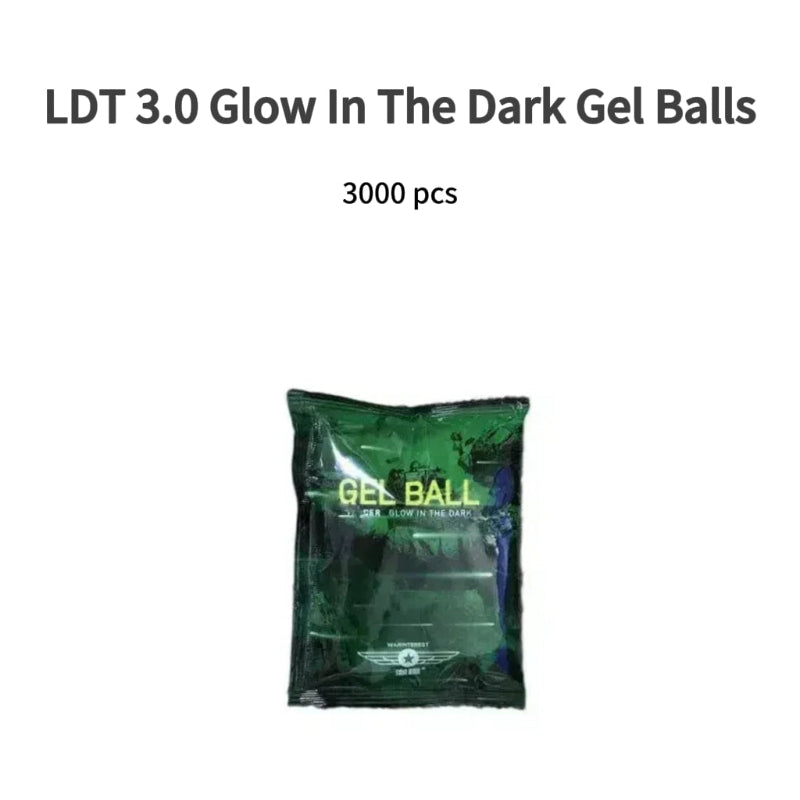 LDT 3.0 White Glow Tracer Gel Balls