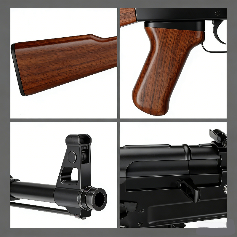 Lehui AK47 Electric Black Gel Blaster Rifle