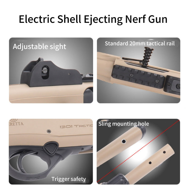 Lehui Beretta 1301 Semi-Auto Toy Shotgun