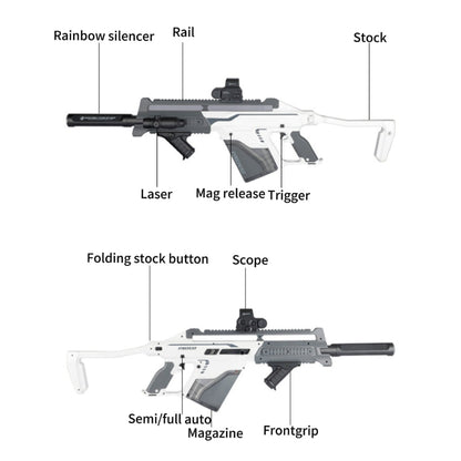 Lehui CHANGE Gel Blaster Rifle With Tracer