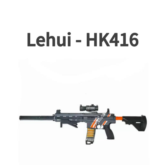 Lehui HK416 Nerf Rifle With Drum Mag