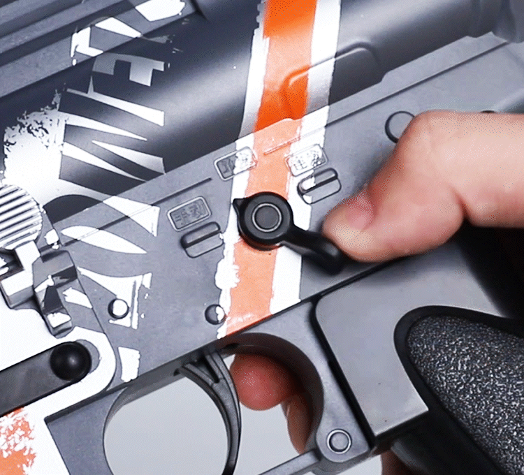 Lehui HK416 Nerf Rifle With Drum Mag