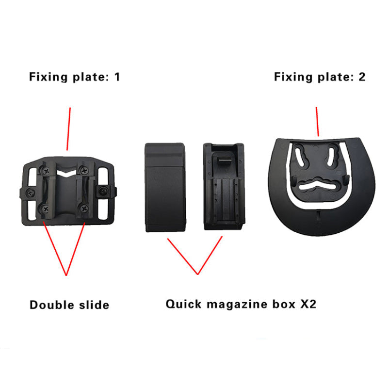 Lehui MP9/9MM Magazine Quick Pull Magazine Holders