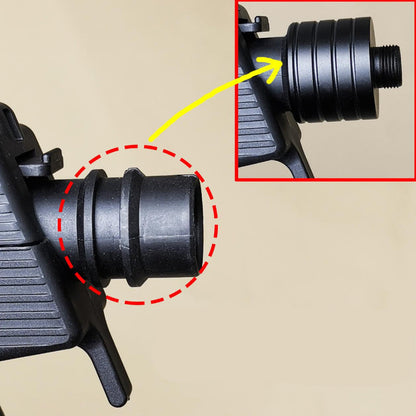 Lehui MP9 Gel Blaster 14MM CCW Thread Adapter