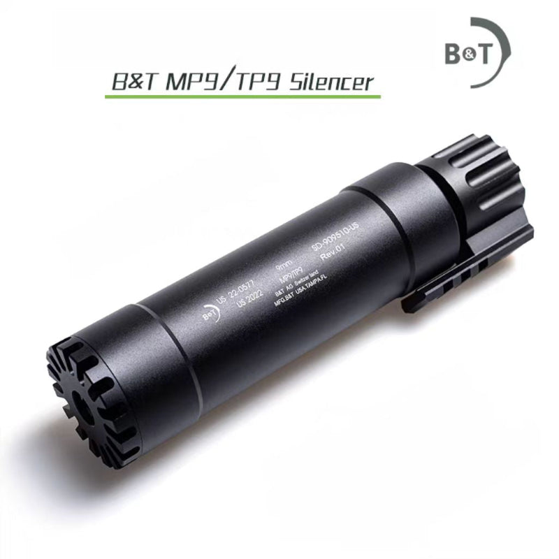 Lehui MP9 Silencer Metal Suppressor CNC