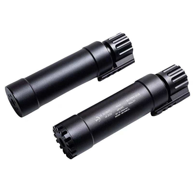 Lehui MP9 Silencer Metal Suppressor CNC