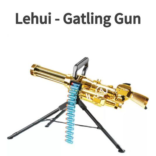 Lehui Motorised Belt Fed Nerf Gatling Gun