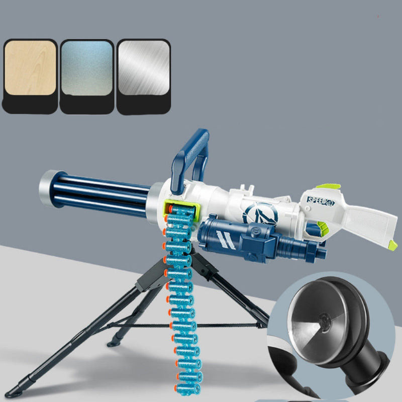 Lehui Motorised Belt Fed Nerf Gatling Gun