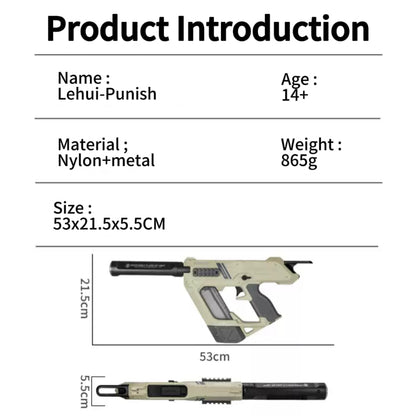 Lehui PUNISH Auto Electric Gel Blaster SMG