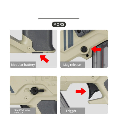 Lehui PUNISH Auto Electric Gel Blaster SMG