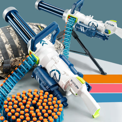 Lehui Motorised Belt Fed Nerf Gatling Gun