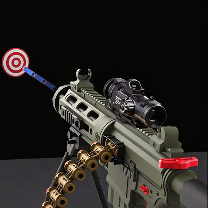 Snow Leopard M416 Nerf Gatling gun