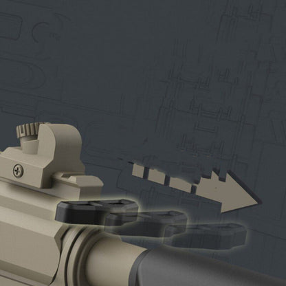 Snow Leopard M416 Nerf Gatling gun