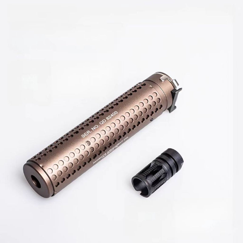 M4QD Honeycomb Metal Silencer 14mm CCW