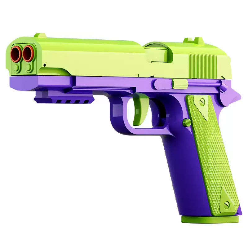 MJT Double Barrel 1911 Nerf Pistol