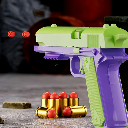 MJT Double Barrel 1911 Nerf Pistol