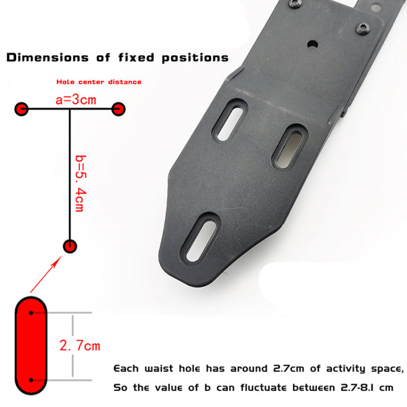 MOLLE quick-draw drop panel