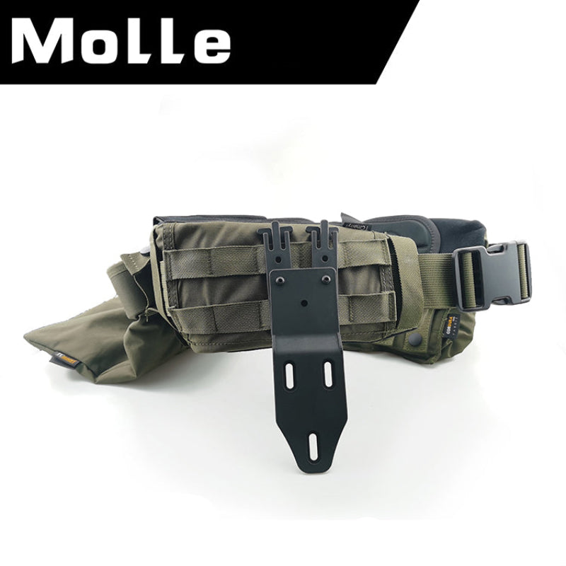 MOLLE quick-draw drop panel