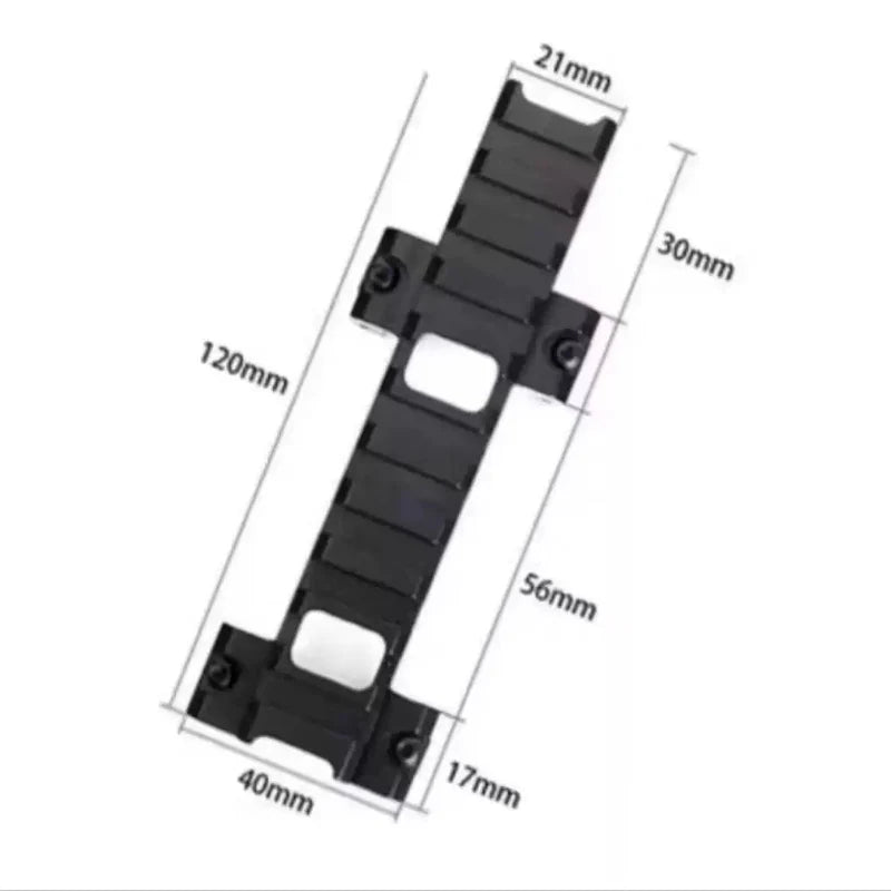 MP5 Gel Blaster Metal Rail Scope Mount