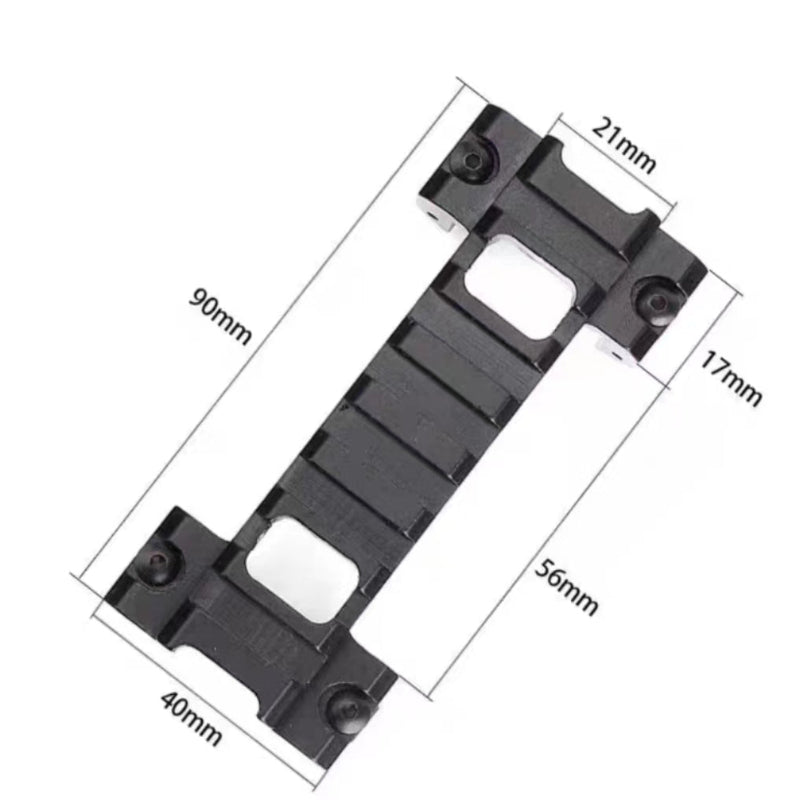 MP5 Gel Blaster Metal Rail Scope Mount