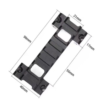 MP5 Gel Blaster Metal Rail Scope Mount