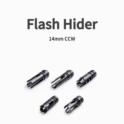 Metal Flash Hider Fire Caps 14mm CCW