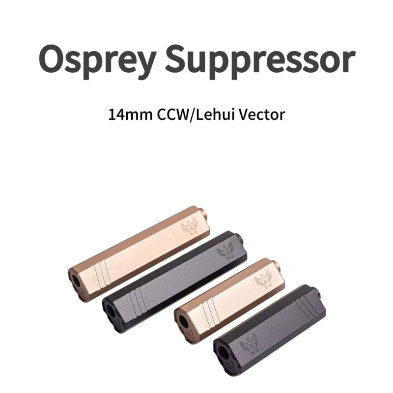 Osprey Suppressor Metal Silencer 14mm CCW