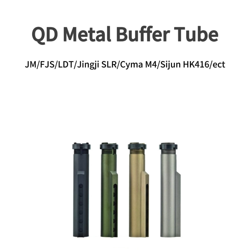 QD Metal Buffer Tube To Multiple Blasters