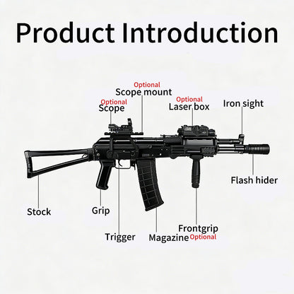 RX AK102 Gel Blaster Rifle Automatic Orbeez Gun