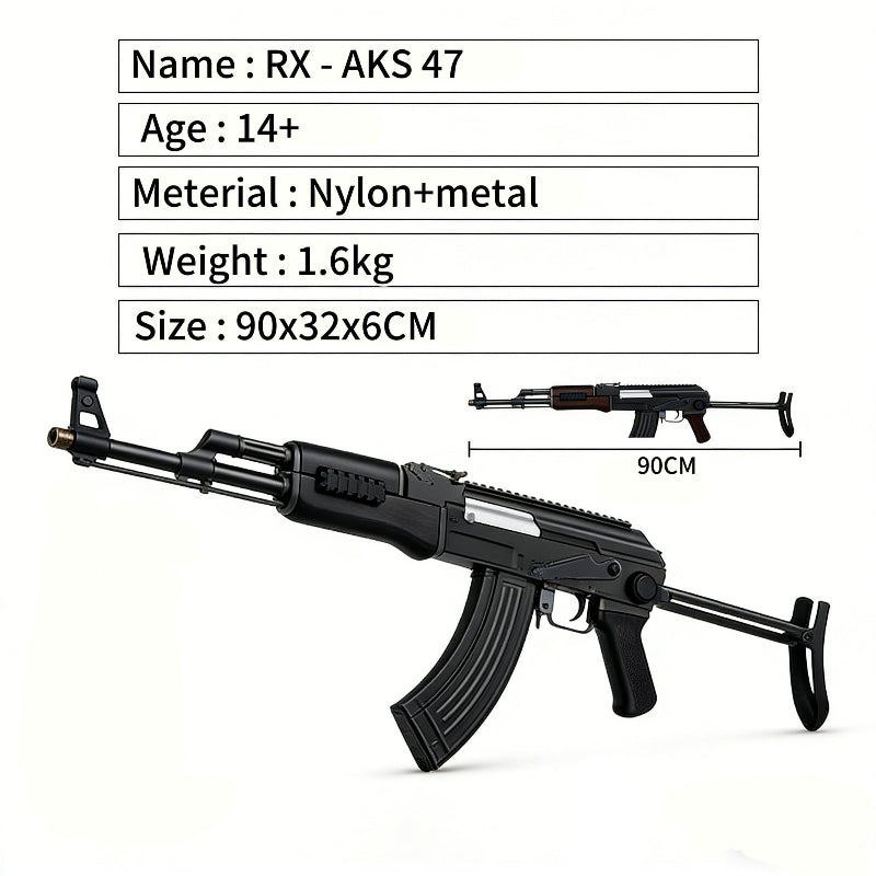 RX Blowback AKS-47 Gel Blaster Rifle