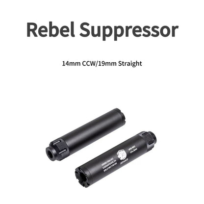 Rebel Silencer For 14mm Or 19mm Thread