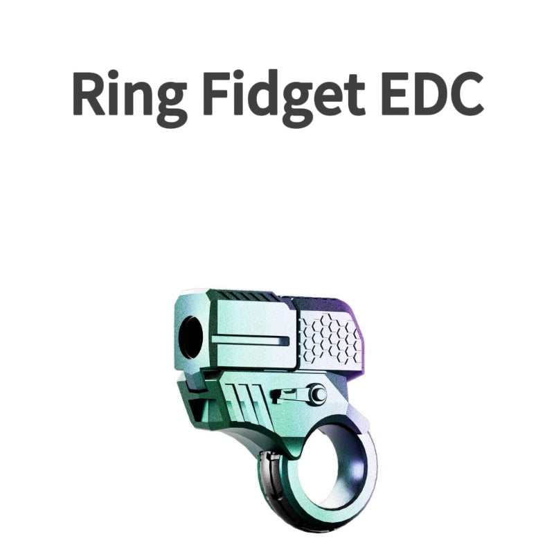 Ring Fidget Shell Ejecting Nerf Pistol