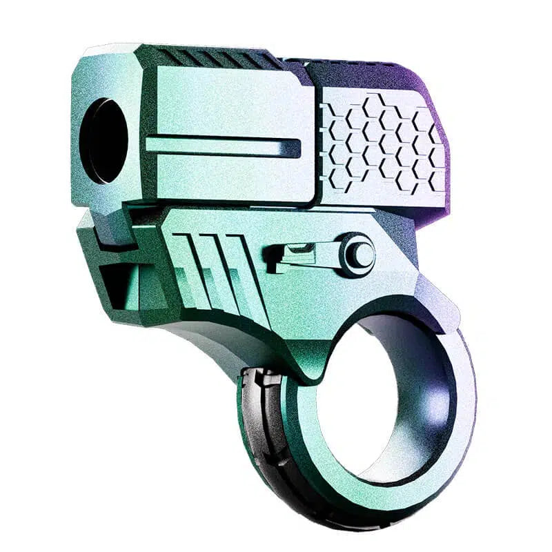 Ring Pistol Fidget Shell Ejecting Toy Gun