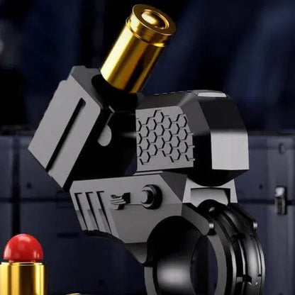 Ring Pistol Fidget Shell Ejecting Toy Gun