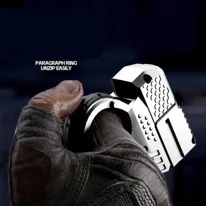 Ring Pistol Fidget Shell Ejecting Toy Gun