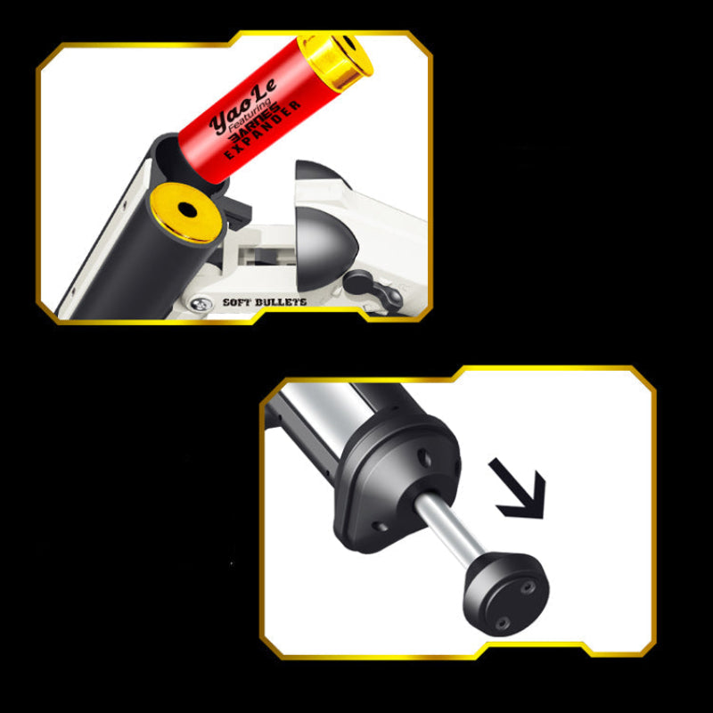 YL HDS68 Double Barrel Nerf Shotgun