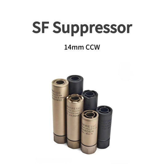 SF Modified Metal Suppressor High Quality 14mm CCW
