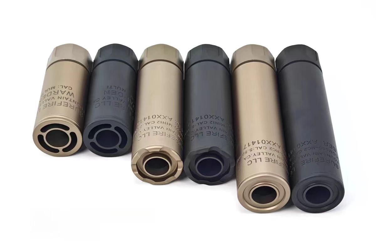 SF Modified Metal Suppressor with metal  flash hiders