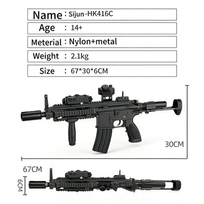 SIJUN HK416C Gel Blaster ACE Water Beads Gun