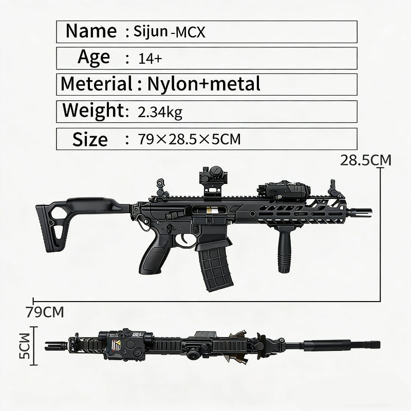 SIJUN MCX CQB Gel Blaster Rifle