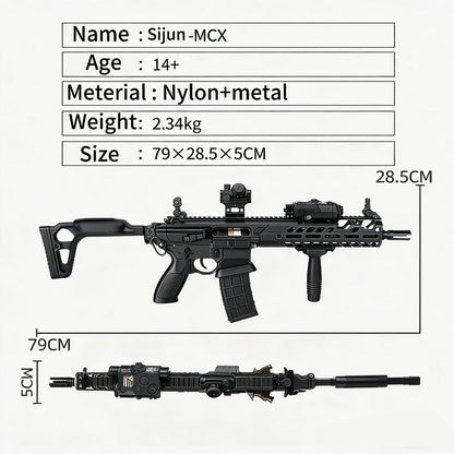 SIJUN MCX CQB Gel Blaster Rifle
