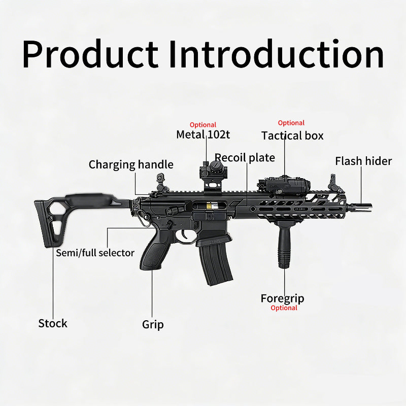 SIJUN MCX CQB Gel Blaster Rifle