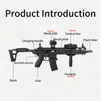SIJUN MCX CQB Gel Blaster Rifle