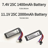 SM Plug LiPo Battery 7.4V/11.1V 25C