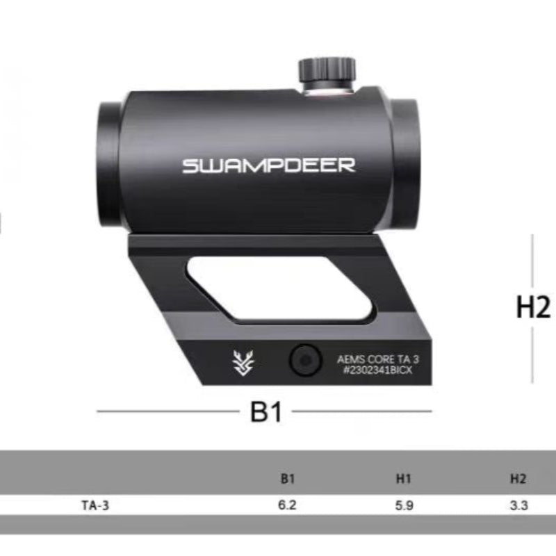 SWAMP_DEER_TA-3_Red_Dot_Sight_With_Double_Mounts