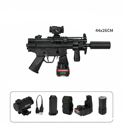 SY MP5K Electric Black Gel Blaster SMG