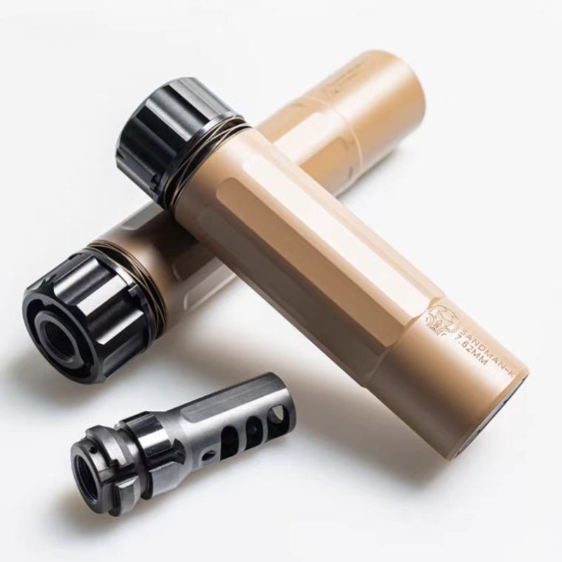 Sandman Quick Release Suppressor Metal Silencer 14mm CCW