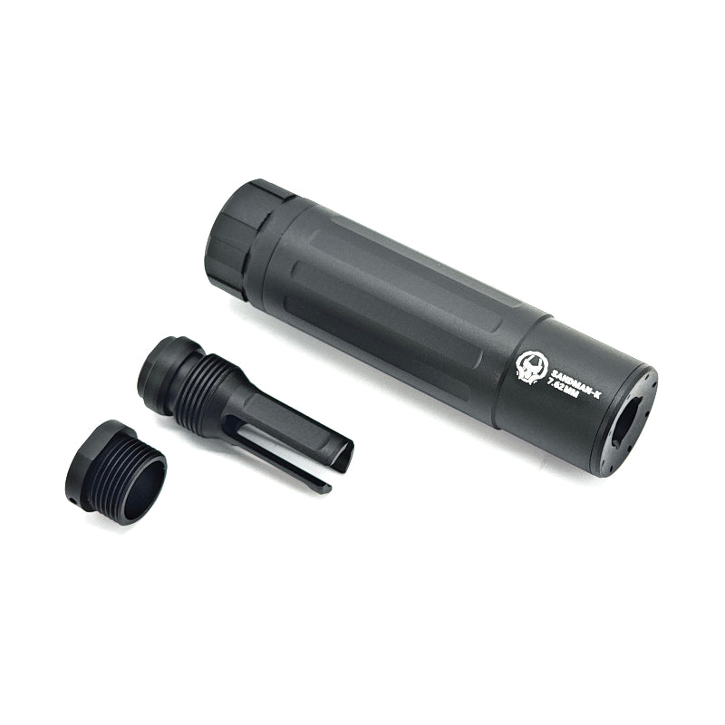 Sandman Quick Release Suppressor Metal Silencer 14mm CCW